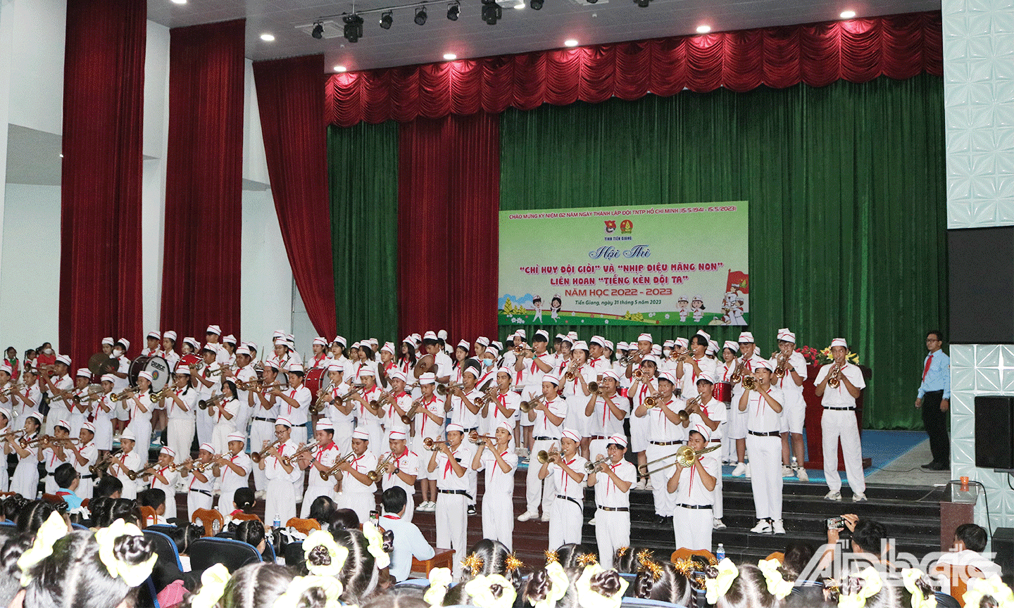 Tỉnh Đoàn Tiền Giang tổ chức Hội thi “Nhịp điệu măng non”, “Chỉ huy đội giỏi”, liên hoan “Tiếng kèn đội ta” tỉnh Tiền Giang, năm học 2022 – 2023