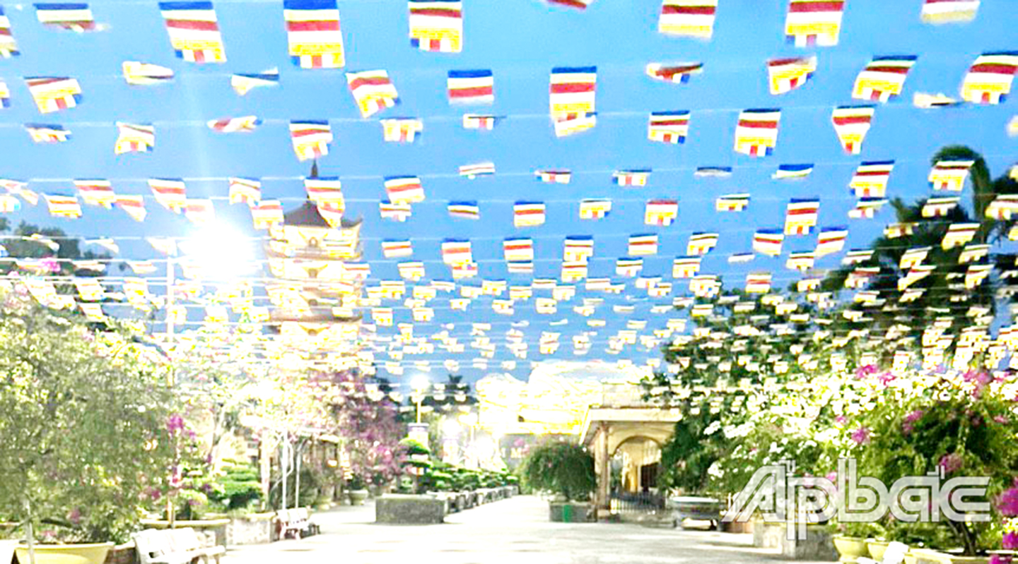 Không khí Phật Đản tại chùa Vĩnh Tràng