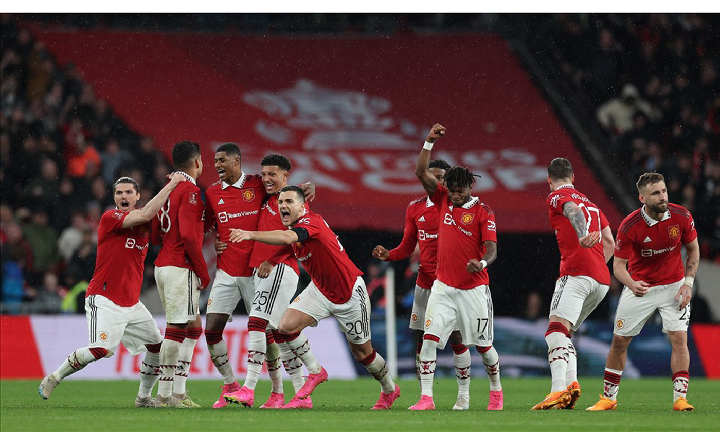 MU hướng đến cú đúp danh hiệu quốc nội. Ảnh: DM