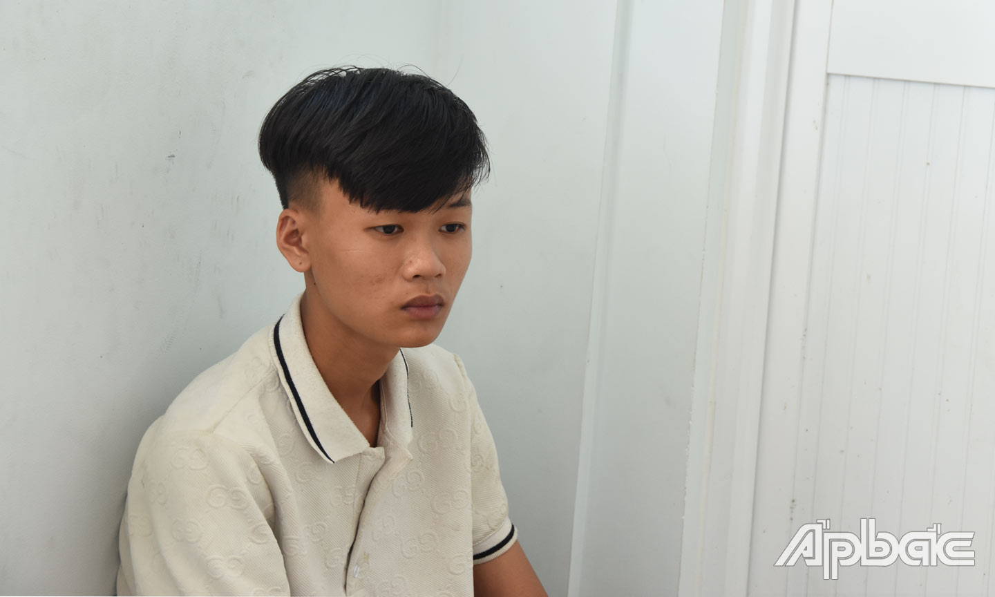 	Bùi Tấn Thiệt tại Cơ quan điều tra.