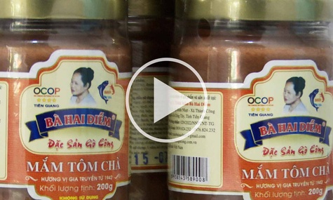 Trứ danh mắm tôm chà Gò Công