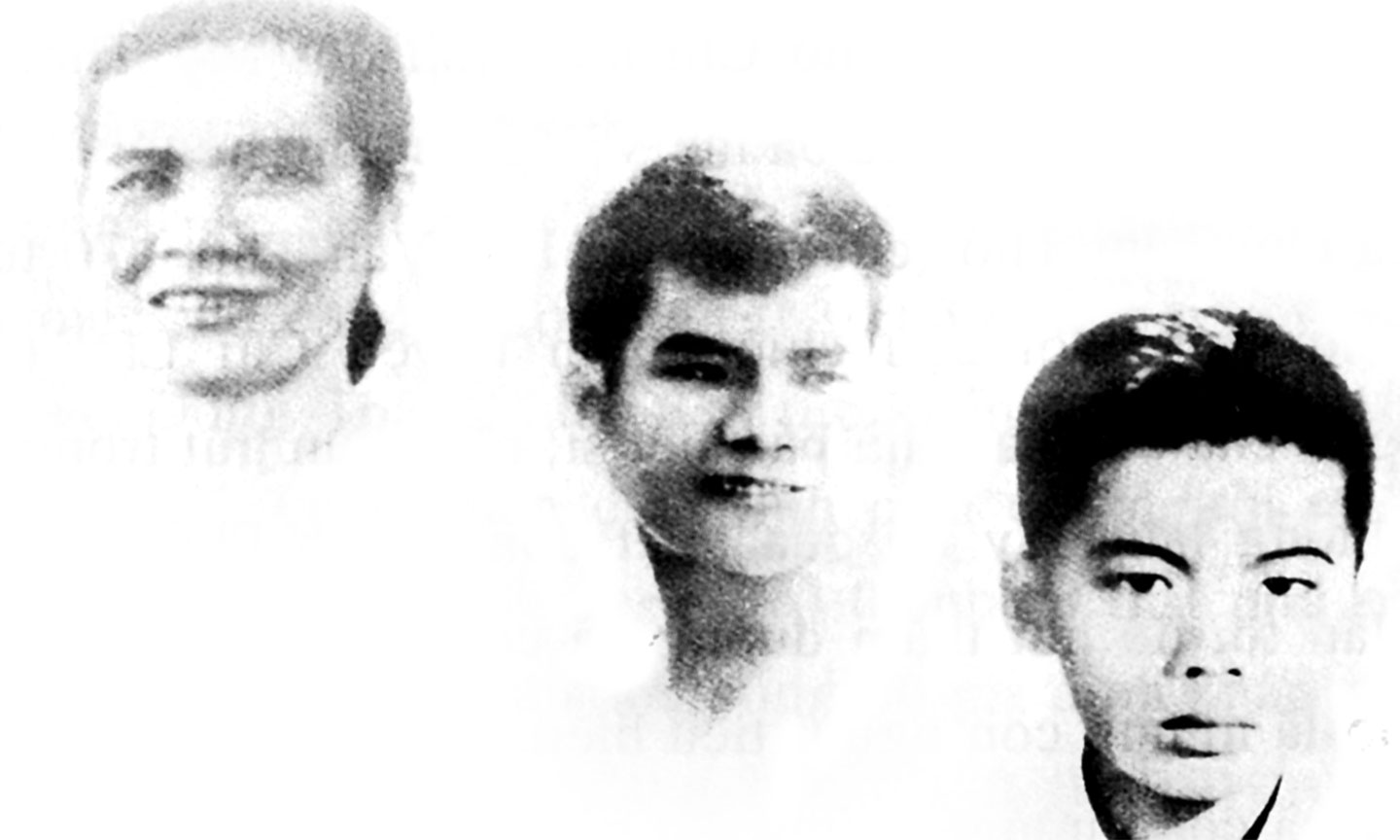 Má Tám Nghiệp  cùng 2 người con trai  anh dũng, kiên cường.