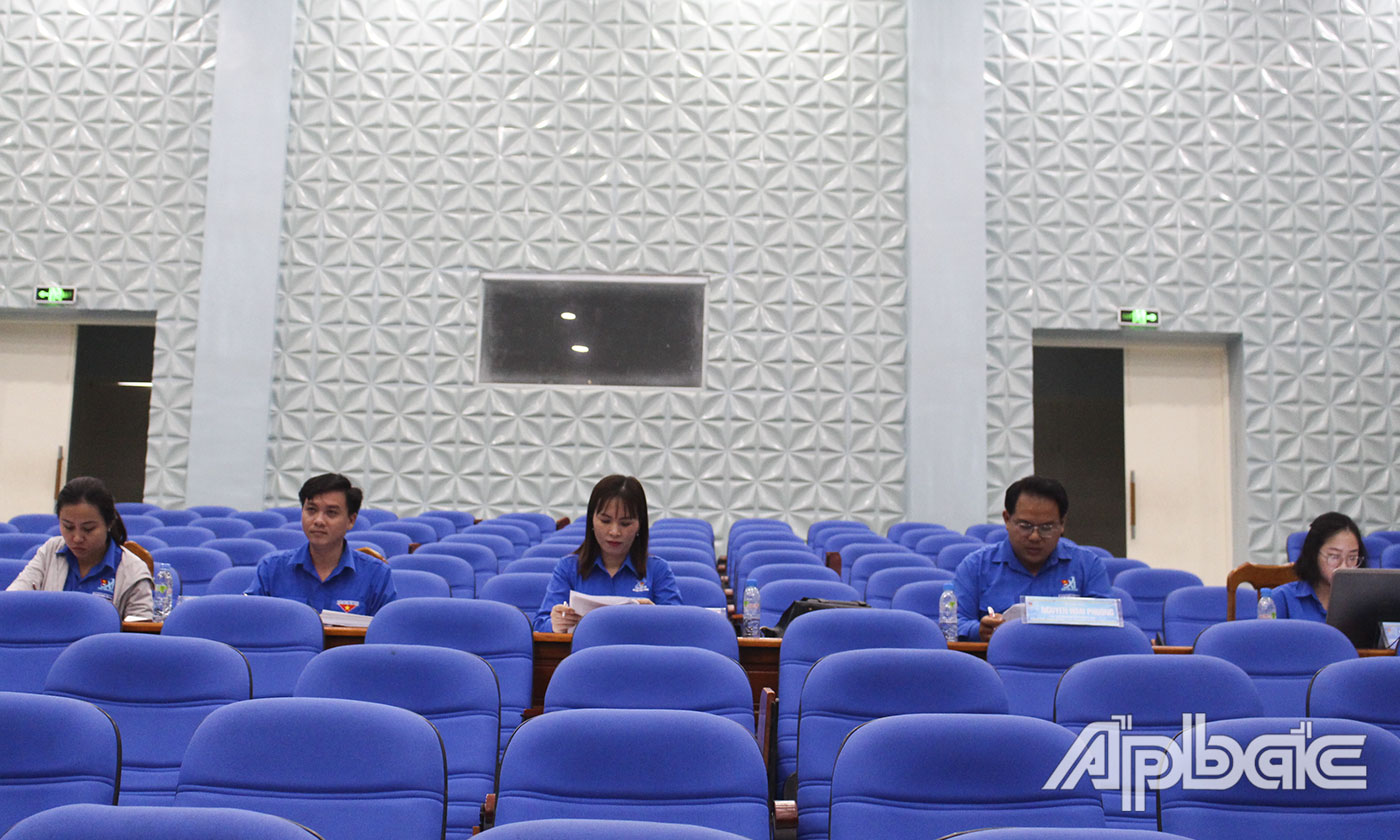 Thành viên Ban Giám khảo tại hội thi.