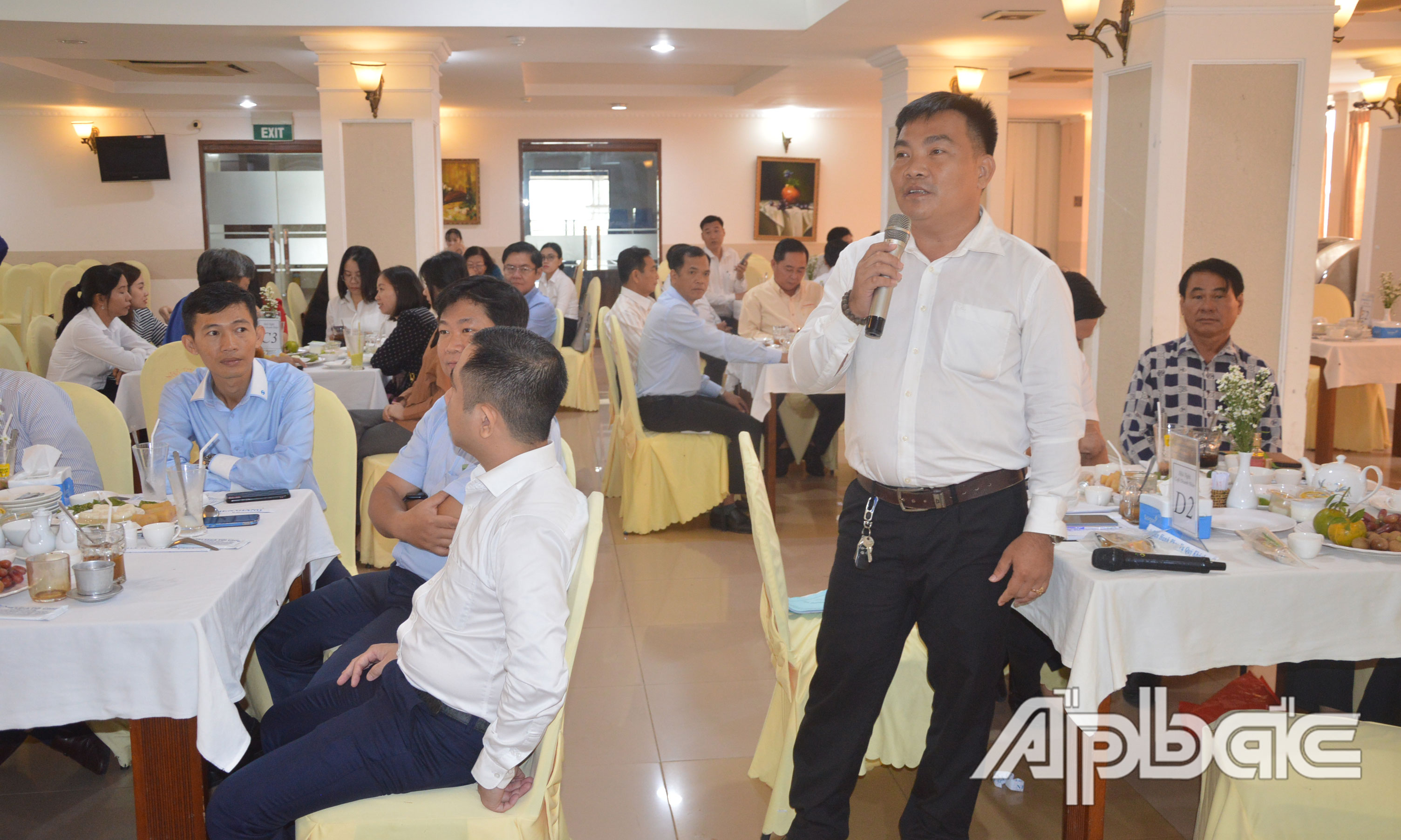 Các DN phát biểu ý kiến.