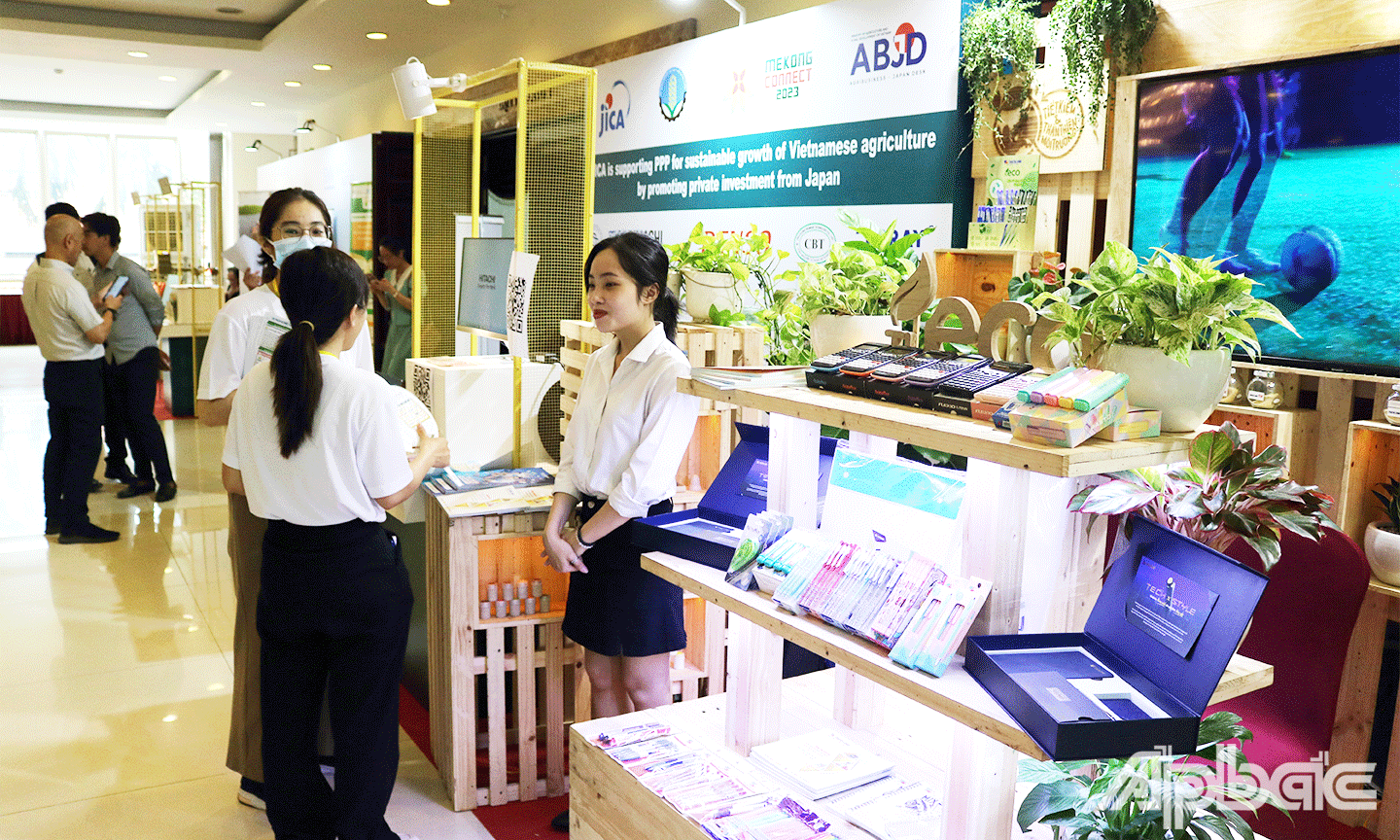 Không gian triển lãm “Nền kinh tế xanh và bền vững của Việt Nam”