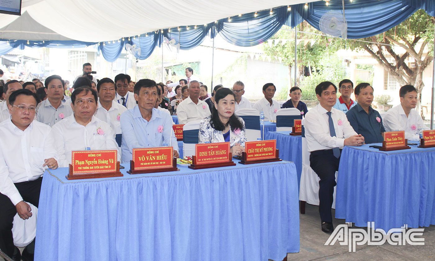 Quang cảnh buổi lễ