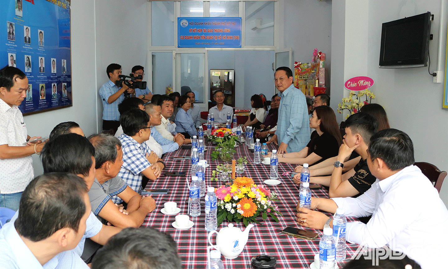 Quang cảnh lễ ký kết