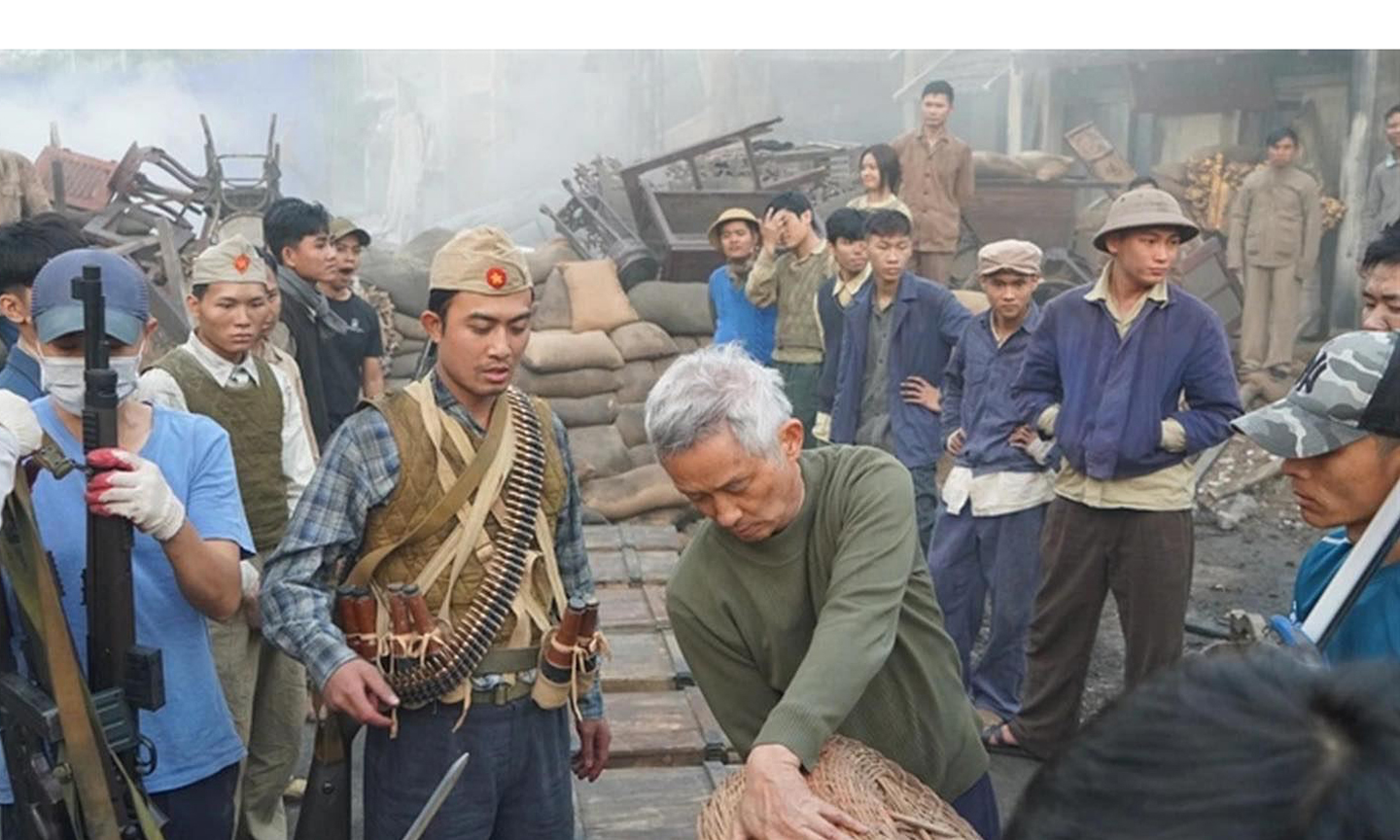 Cảnh trong phim Đào, phở và piano được đầu tư 20 tỷ đồng từ kinh phí Nhà nước Ảnh: ĐPCC