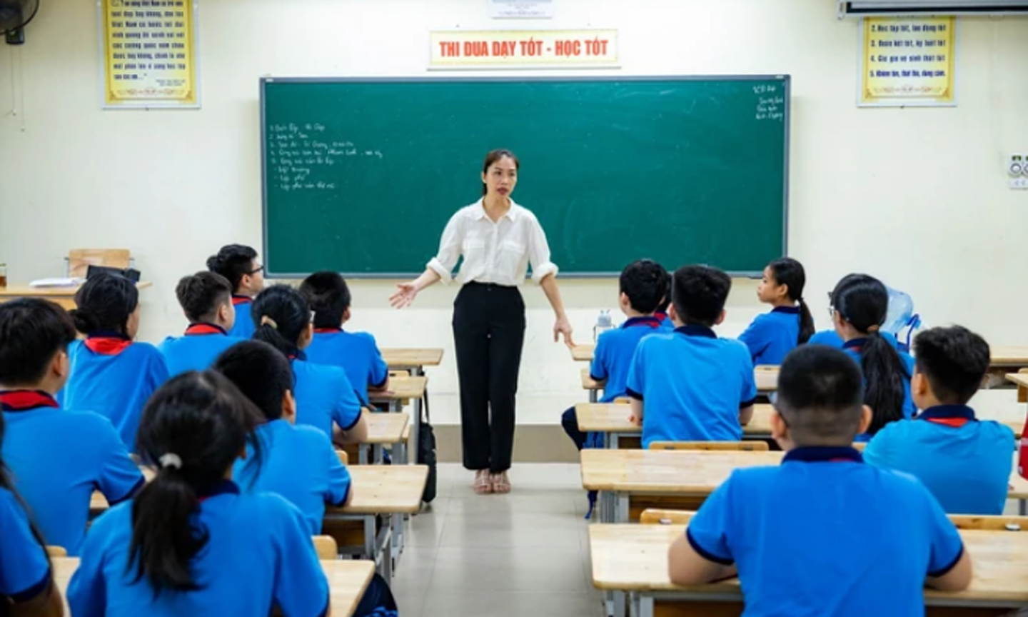 Năm 2024, ngành giáo dục sẽ hoàn thành chu trình đổi mới căn bản toàn diện từ lớp 1 đến lớp 12. (Ảnh: PV/Vietnam+)