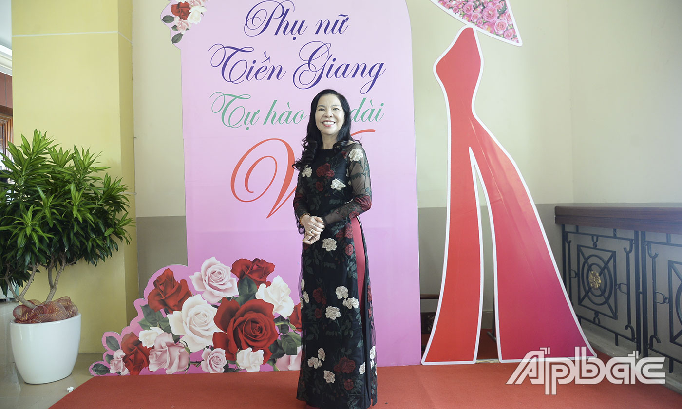 Nữ doanh nhân Lương Thị Diễm Trang.