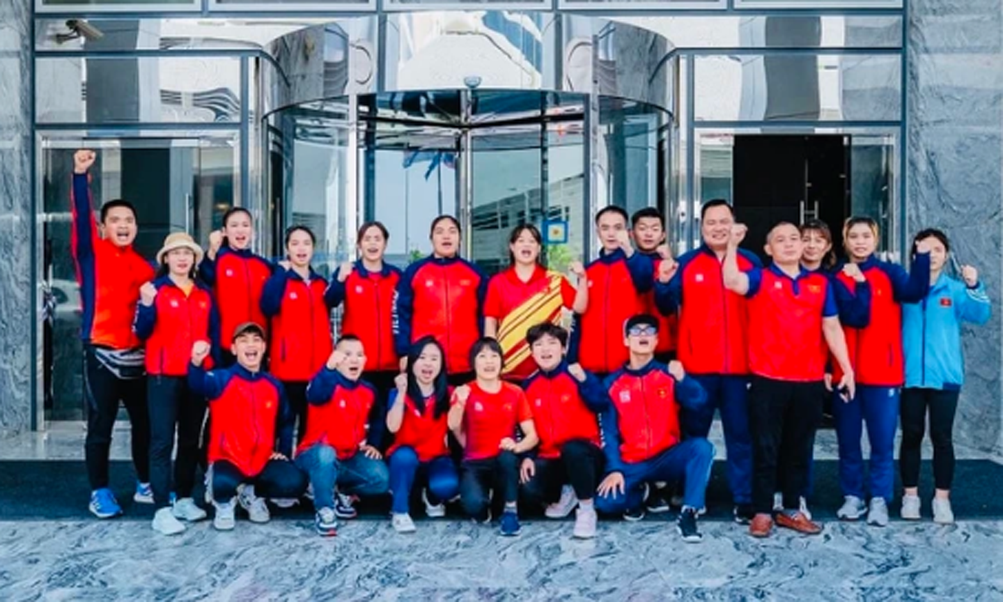 Đội jujitsu Việt Nam thi đấu ở giải vô địch châu Á năm nay. Ảnh: THẠCH TRẦN