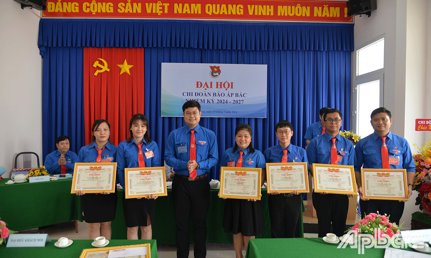 Đồng chí Võ Nguyễn Nam Anh, Ủy viên Ban thường vụ Đoàn khối cơ quan và doanh nghiệp tỉnh Tiền Giang