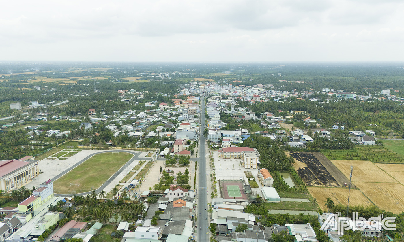 Thị trấn Vĩnh Bình hôm nay