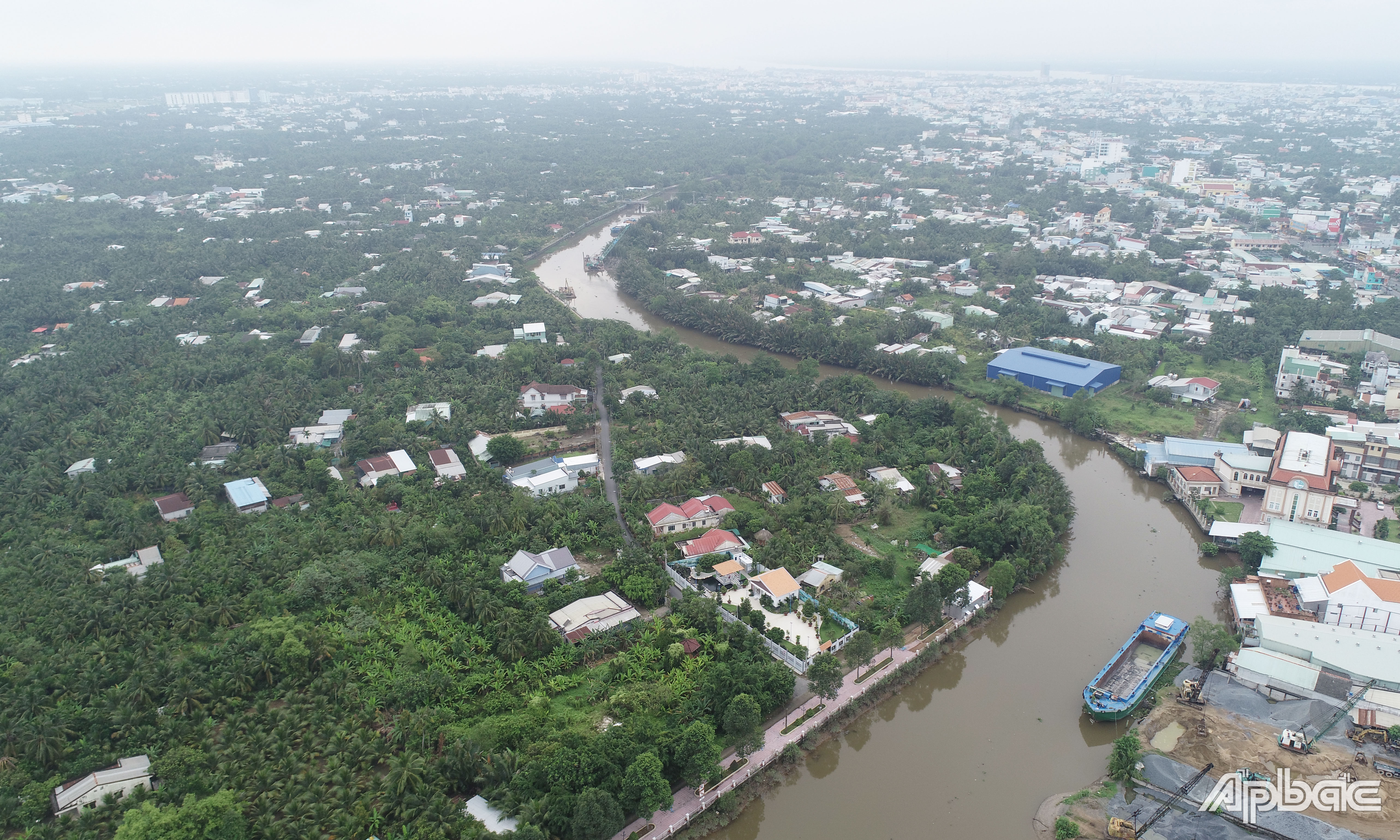 Khu đô thị Đông Bắc TP. Mỹ Tho có quy mô 192,64 ha.