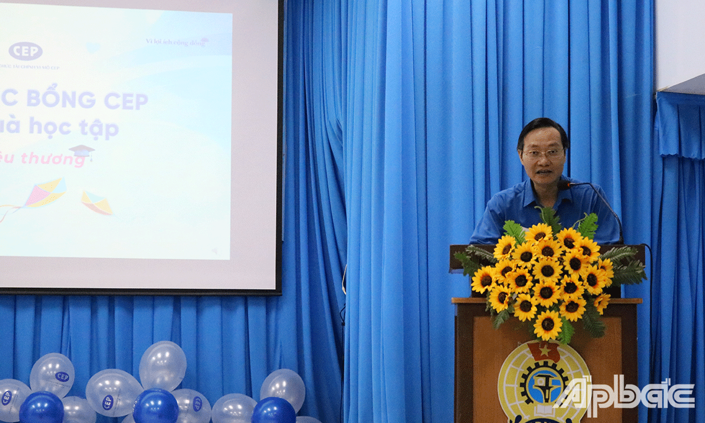 Ông Hoàng Văn Thành – Chủ tịch Hội đồng thành viên Tổ chức tài chính vi mô CEP.
