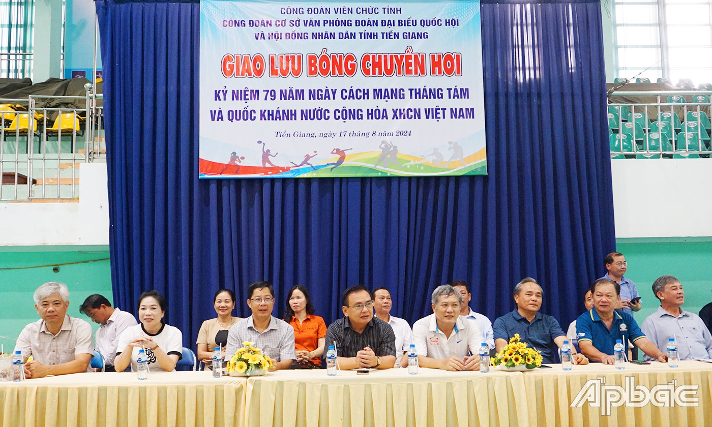 Quang cảnh tại buổi giao lưu