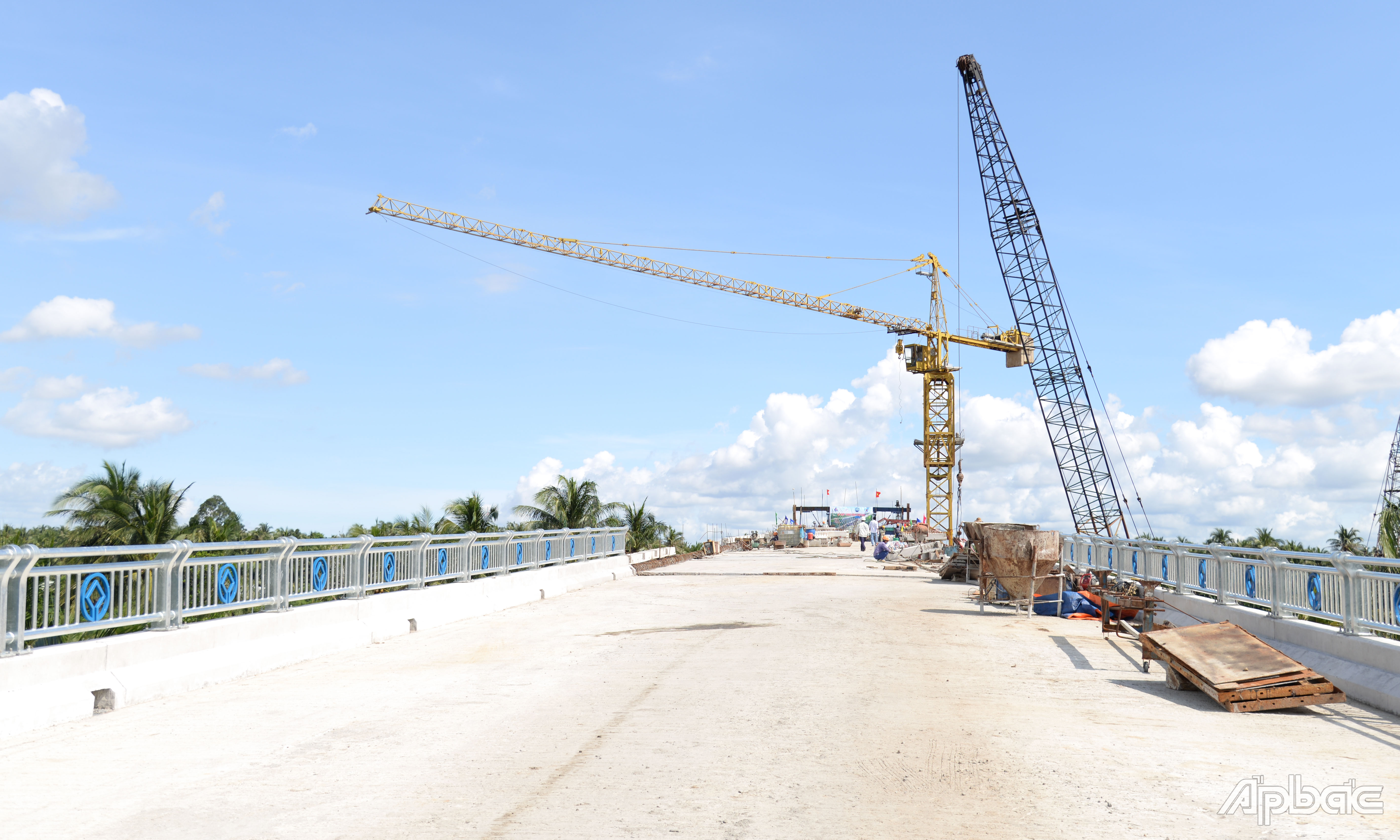 Cầu Chợ Gạo sẽ hoàn thành, đưa vào sử dụng cầu Chợ Gạo vào cuối tháng 11-2024.