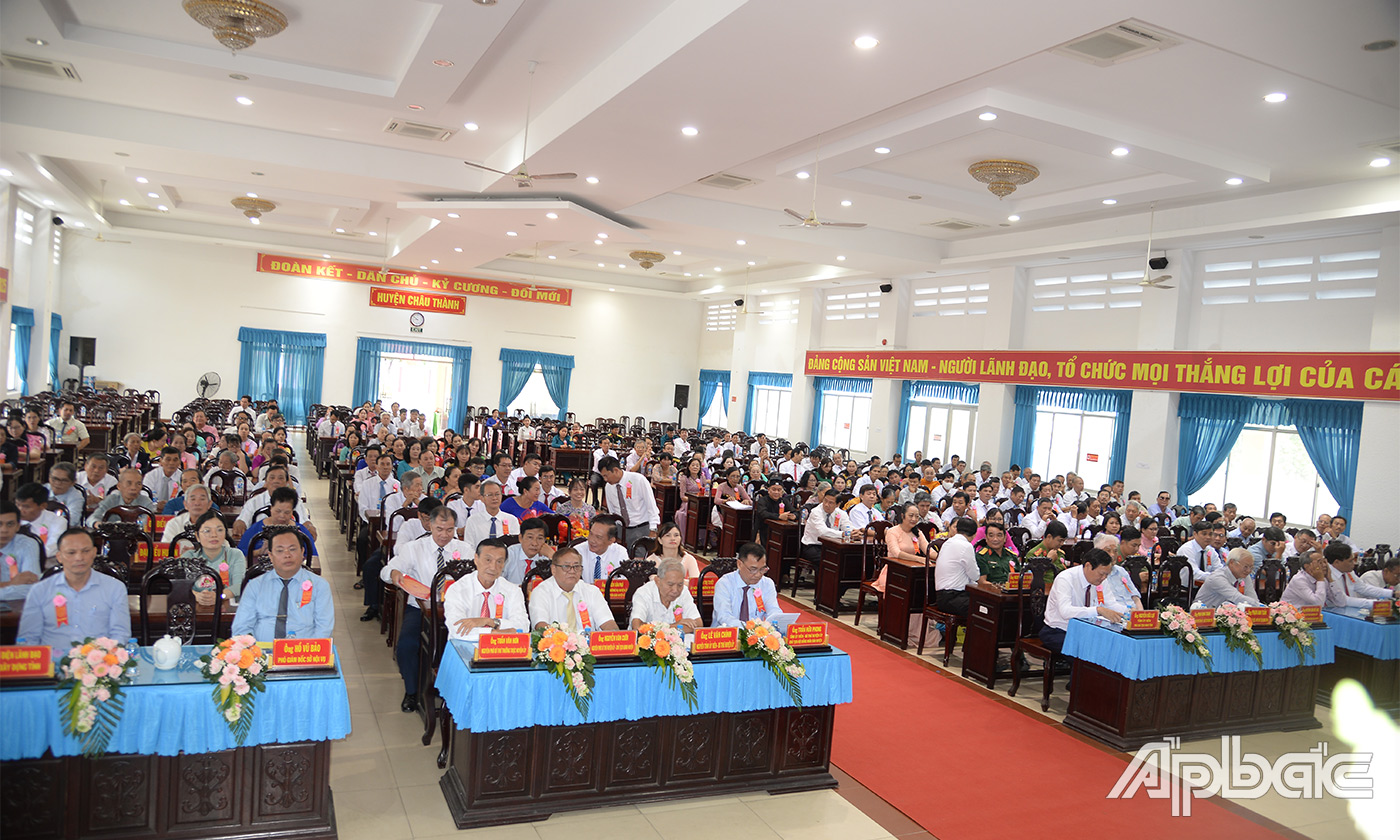 Quang cảnh buổi Lễ công bố