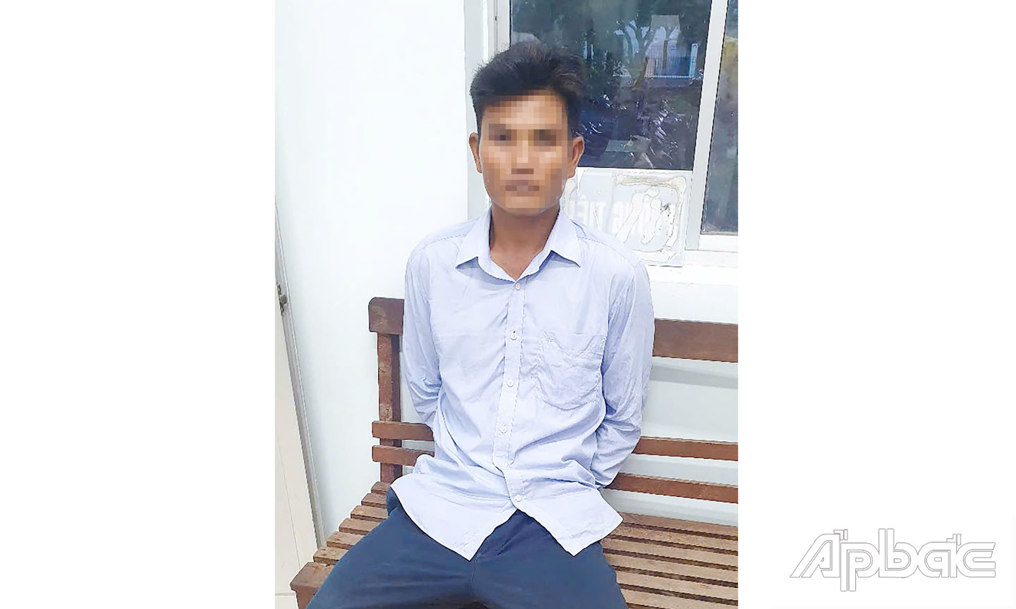 Đối tượng P.V.N cùng tang vật bị bắt giữ.