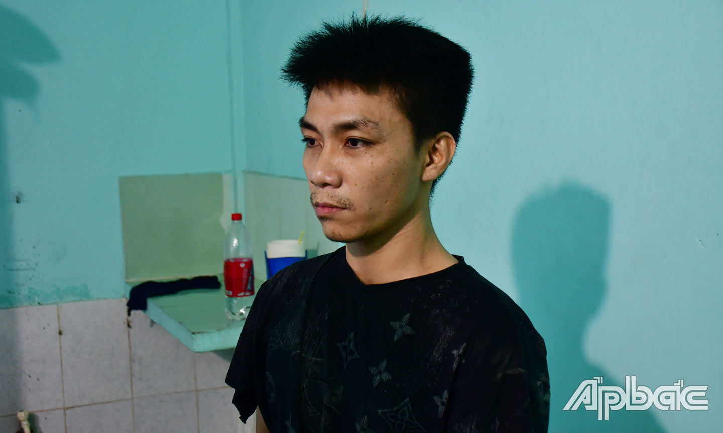 Đối tượng Hà Văn Mạnh. Ảnh Đặng Thanh