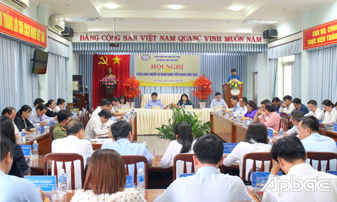 Tiền Giang: Triển khai nhiệm vụ ngân hàng năm 2025