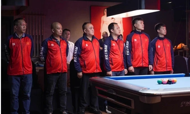 Billiards Việt Nam vừa kết thúc án cấm 6 tháng của Liên đoàn billiards châu Á (ACBS). Ảnh: ĐOÀNTTVN