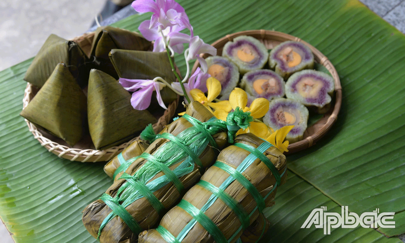 Bánh tét Hội Gia nổi tiếng thơm ngon, mang đậm phong vị đặc trưng của vùng đất phương Nam.