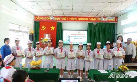 Huyện Cai Lậy: Sôi nổi hoạt động thiếu nhi làm theo 5 điều Bác Hồ dạy