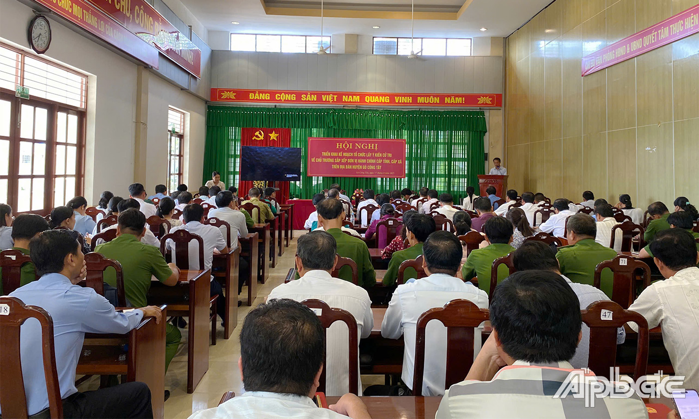 Quang cảnh hội nghị