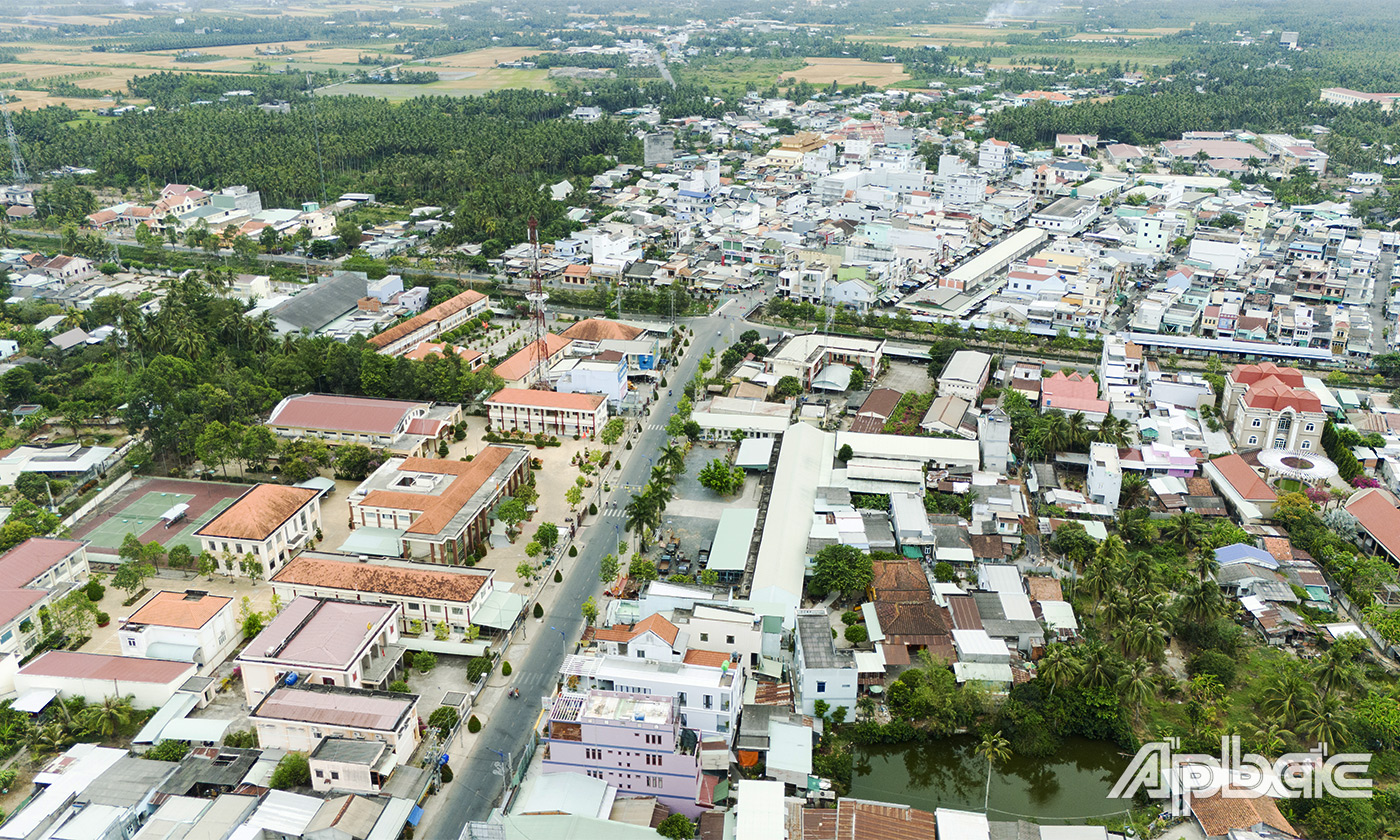 Thị trấn Vĩnh Bình sẽ trở thành xã Vĩnh Bình