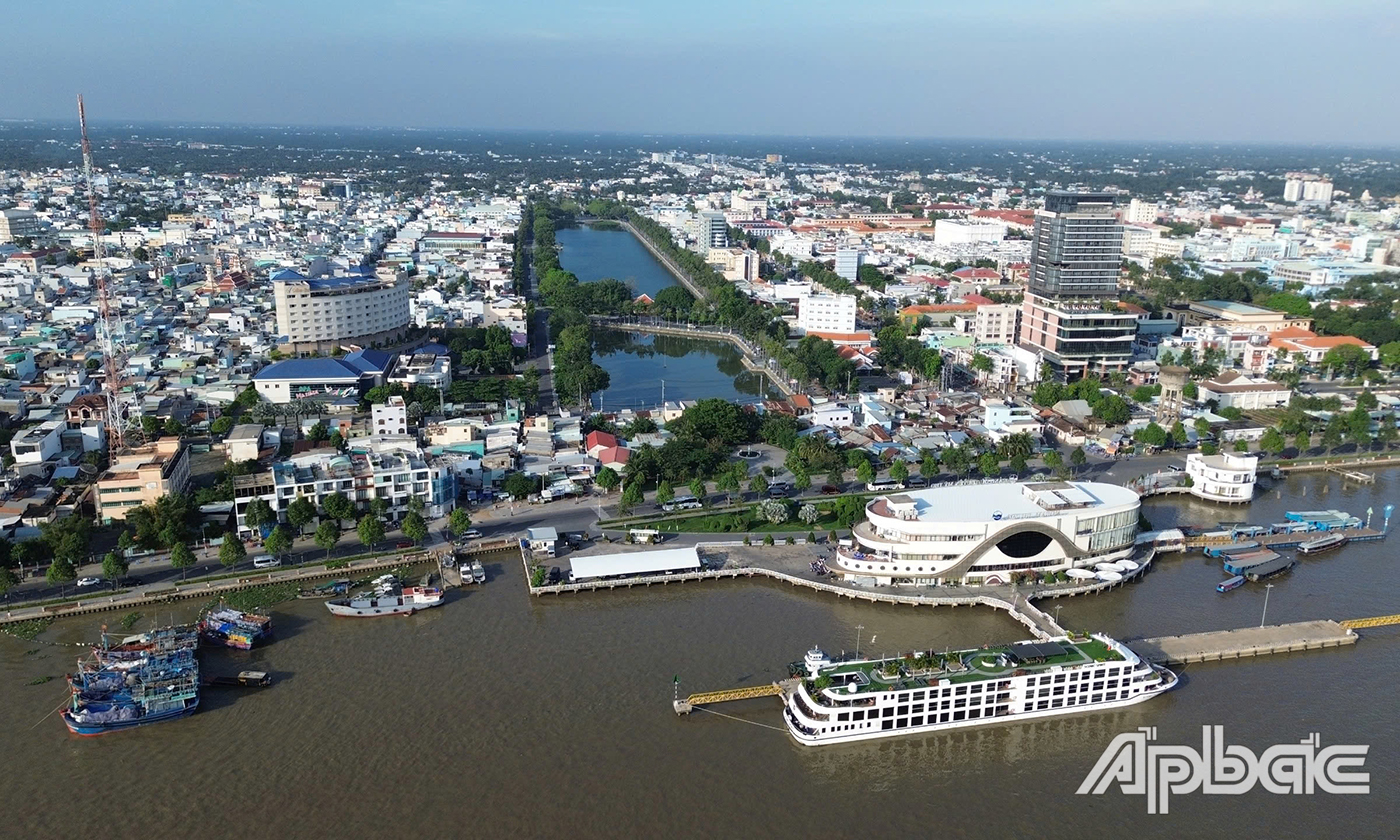 Thành phố Mỹ Tho là đô thị lâu đời vào bậc nhất Nam bộ