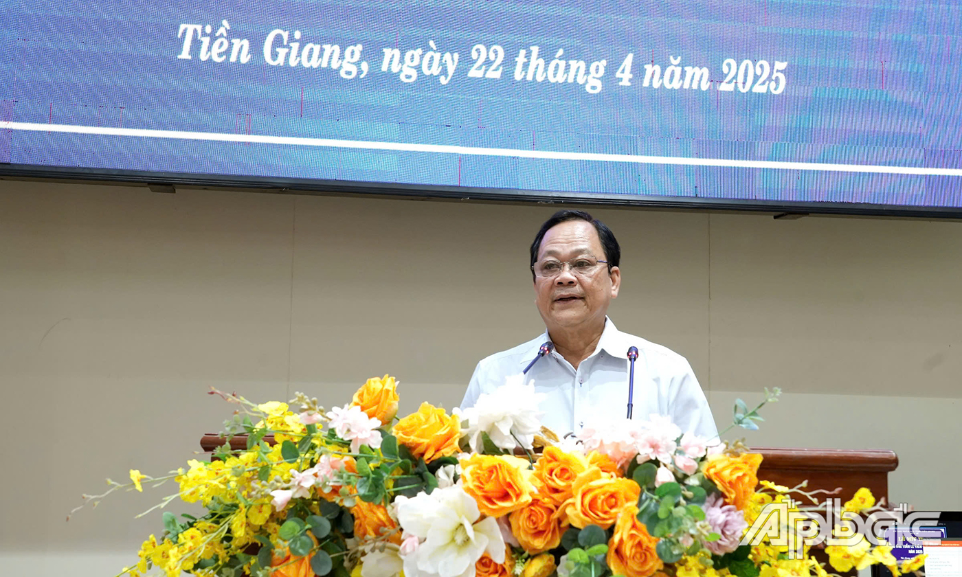BSCK2 Nguyễn Thanh Linh, Phó Giám đốc Sở Y tế phát động hưởng ứng Tuần lễ tiêm chủng thế giới năm 2025
