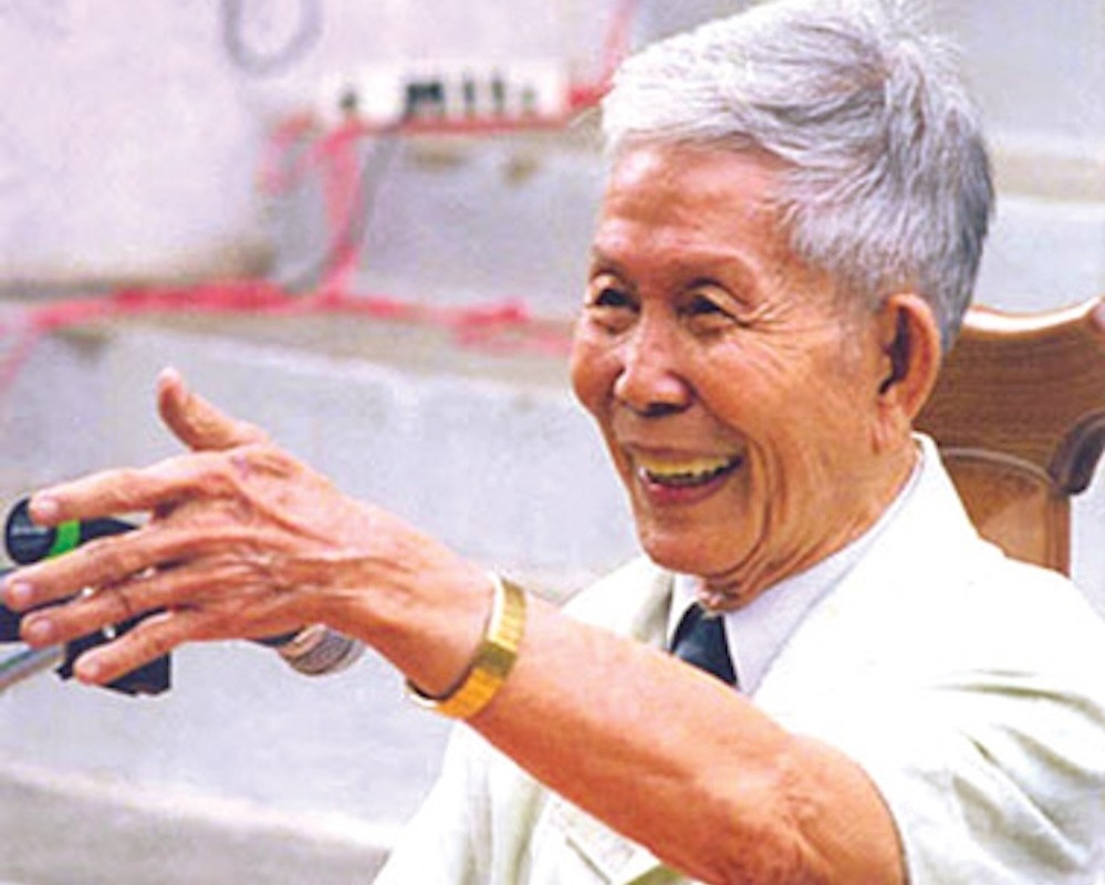 Cố giáo sư Trần Văn Giàu. Ảnh: site Trường Đại học Khoa học xã hội và nhân văn (ĐH Quốc gia Hà Nội)