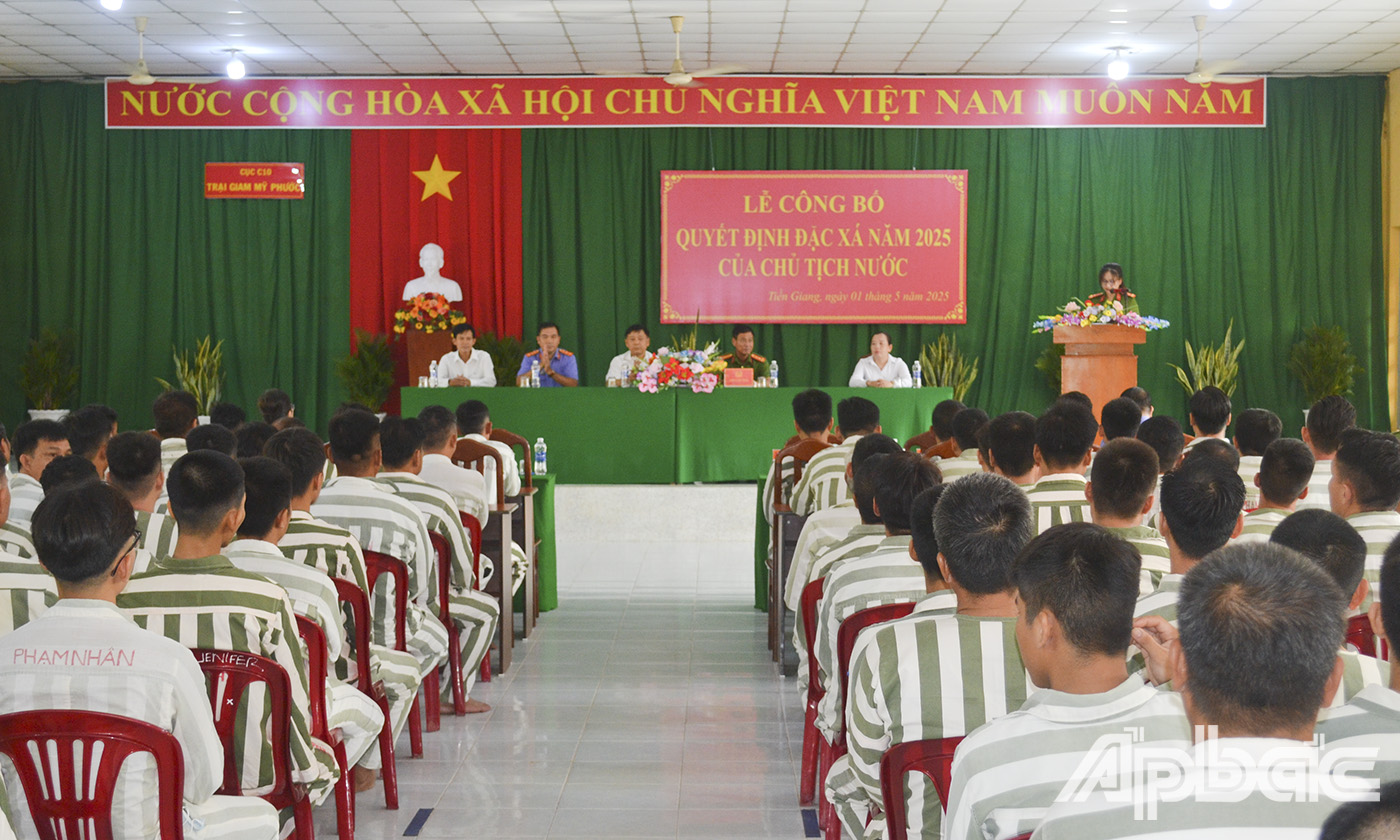 Quang cảnh buổi lễ.