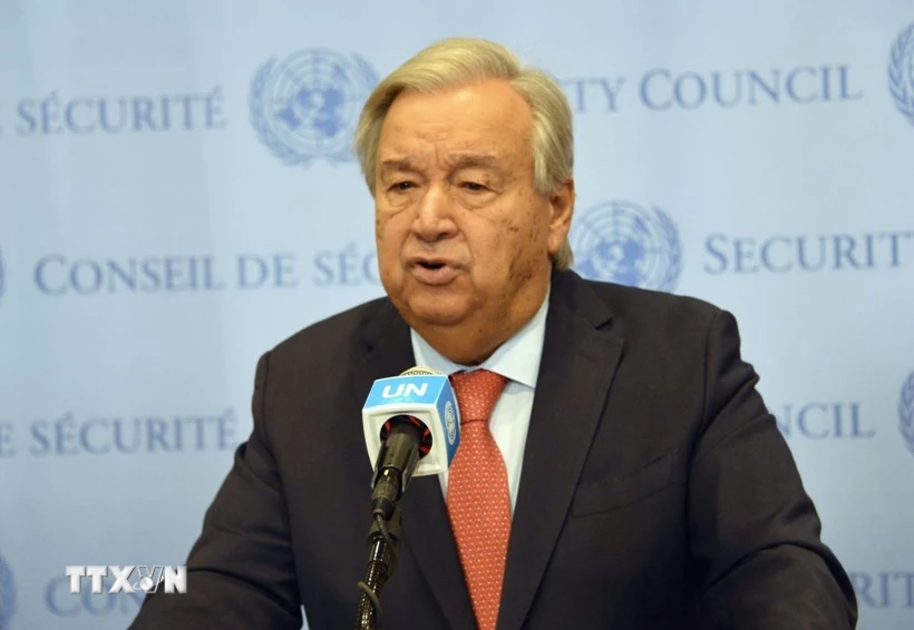 Tổng Thư ký Liên hợp quốc Antonio Guterres. Ảnh: Kyodo/TTXVN