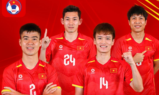 Bốn tuyển thủ Việt Nam góp mặt trong đội hình Các ngôi sao Đông Nam Á đấu Manchester United. (Ảnh: VFF)