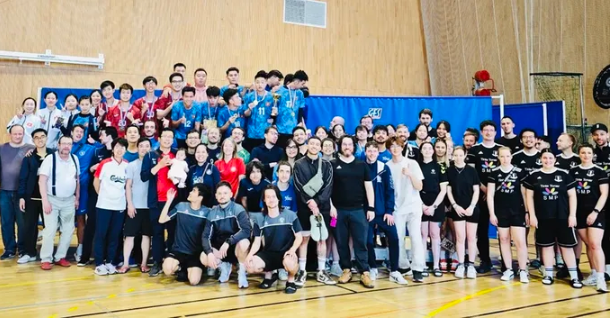 Đội đá cầu Việt Nam đã thi đấu tại Pháp và có kết quả HCV chung cuộc. Ảnh: ĐACAUVN