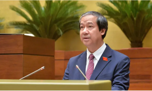 Bộ trưởng Bộ GD-ĐT Nguyễn Kim Sơn. Ảnh: VIẾT CHUNG