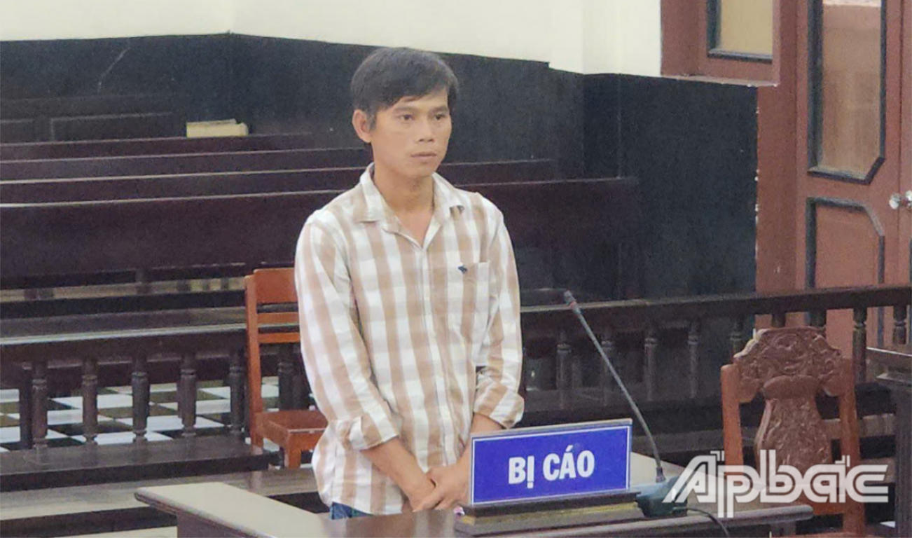 Bị cáo Võ Thanh Cư.