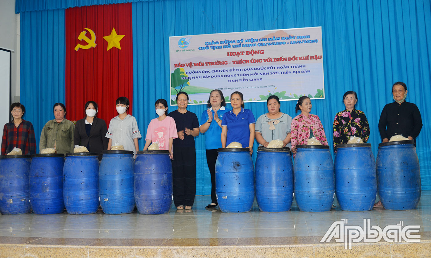 Nhiều mô hình góp phần bảo vệ môi trường.