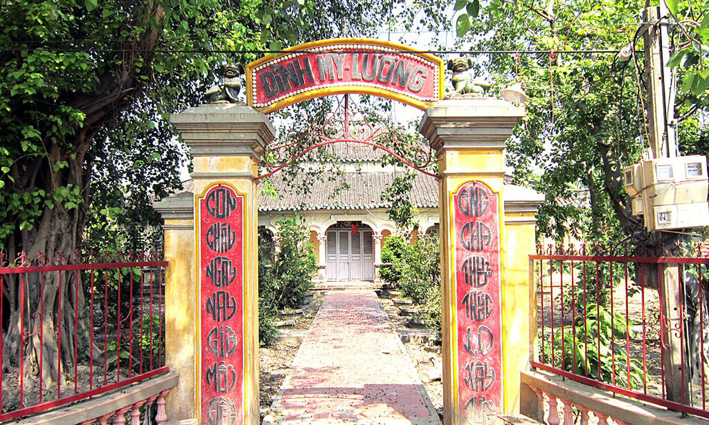 Đình cổ Mỹ Lương. 		                                                                                                                             Nguồn: Internet