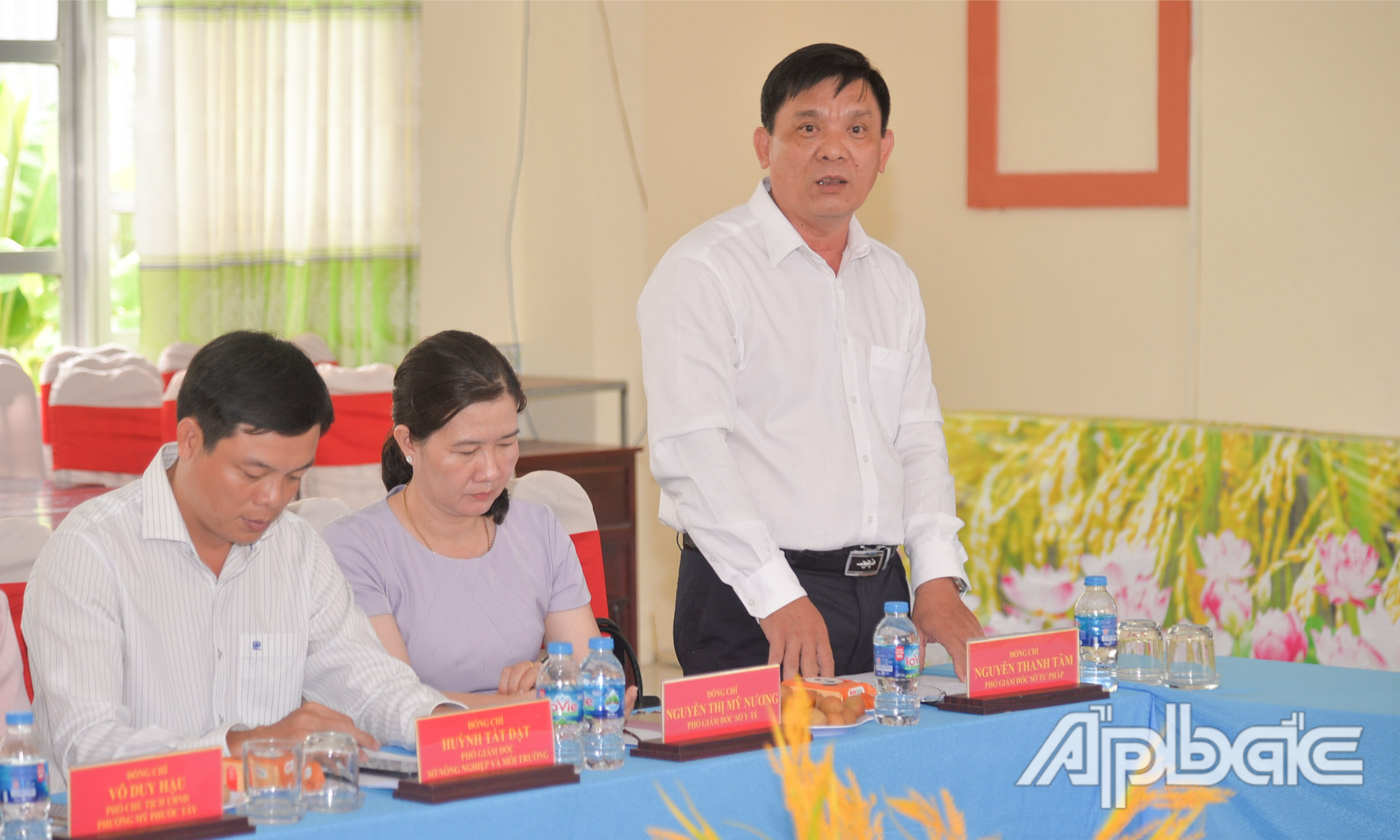 Nguyễn Thanh Tâm, Phó Giám đốc Sở Tư pháp cho biết, Sở đã thành lập đường dây nóng hỗ trợ các địa phương trong giải quyết công việc liên quan đến lĩnh vực Tư pháp.