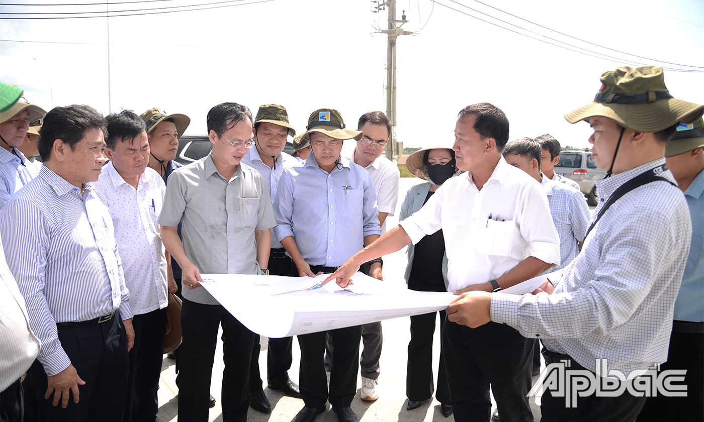 Đồng chí Trần Trí Quang Cụm công nghiệp Gia Thuận 2.