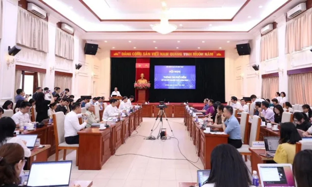 Bộ GD-ĐT tổ chức Hội nghị công bố phổ điểm các môn thi tốt nghiệp THPT 2025.