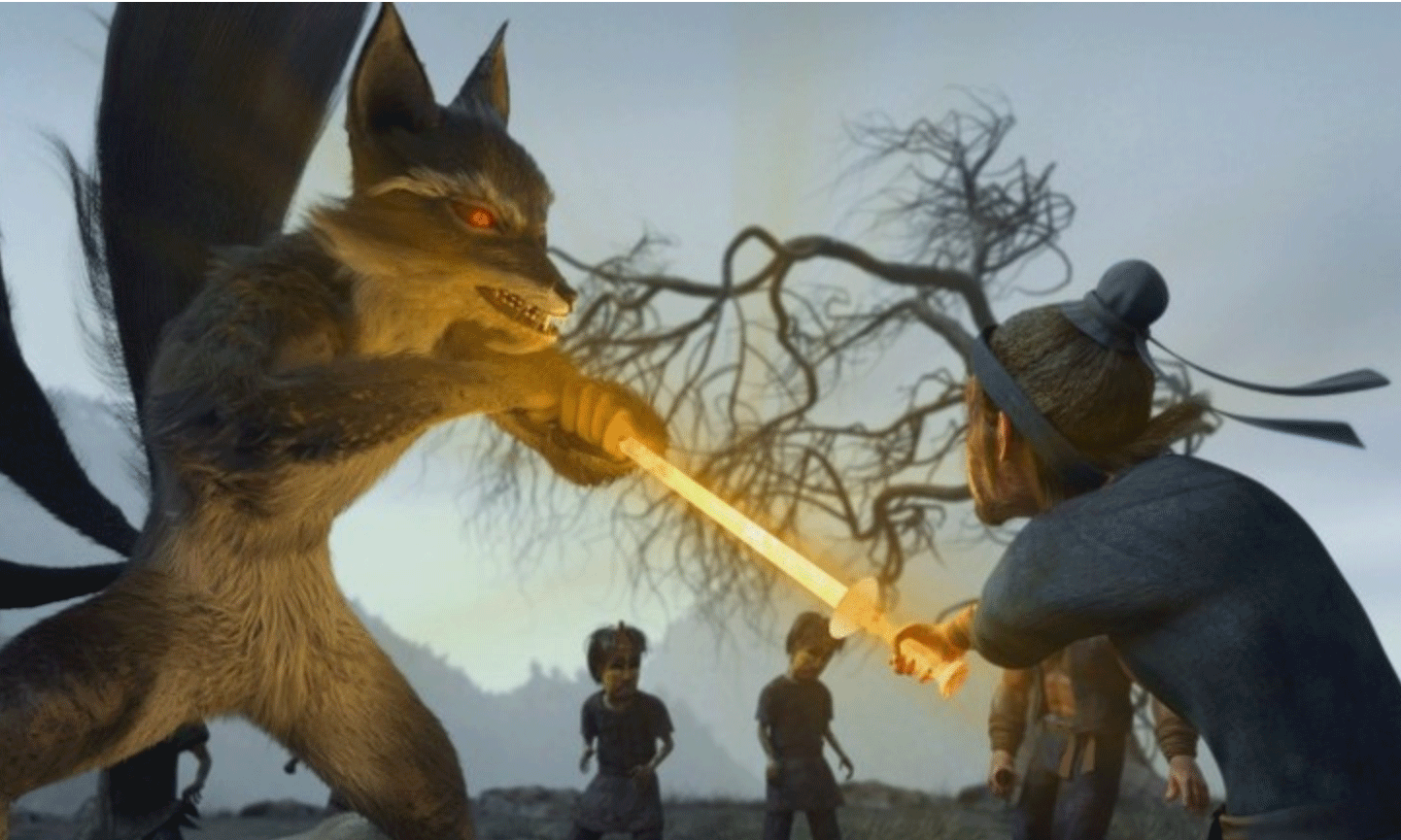 Cảnh trong phim “Trạng Quỳnh nhí: Truyền thuyết Kim Ngưu”. (Ảnh: Nhà sản xuất cung cấp)