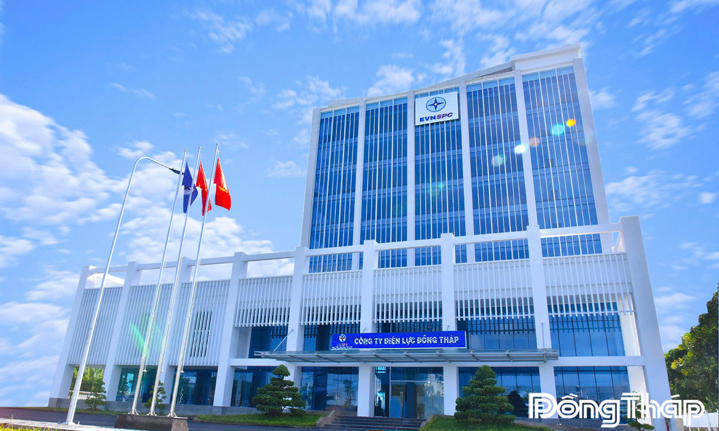 Ảnh 1. Trụ sở Công ty Điện lực Đồng Tháp sau sáp nhập có địa chỉ tại số 248, đường Lê Đại Hành, phường Mỹ Trà, tỉnh Đồng Tháp