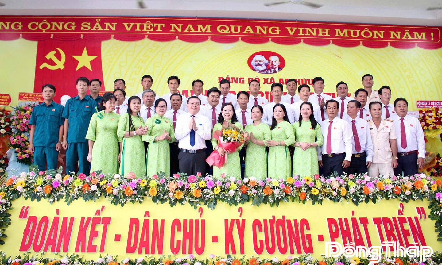 Ban Chấp hành Đảng bộ xã An Hữu nhiệm kỳ 2025 -2030