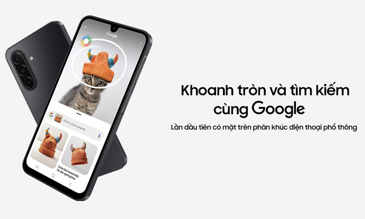 Tính năng AI cao cấp Circle to Search lần đầu tiên được trang bị trên phân khúc điện thoại  phổ thông.