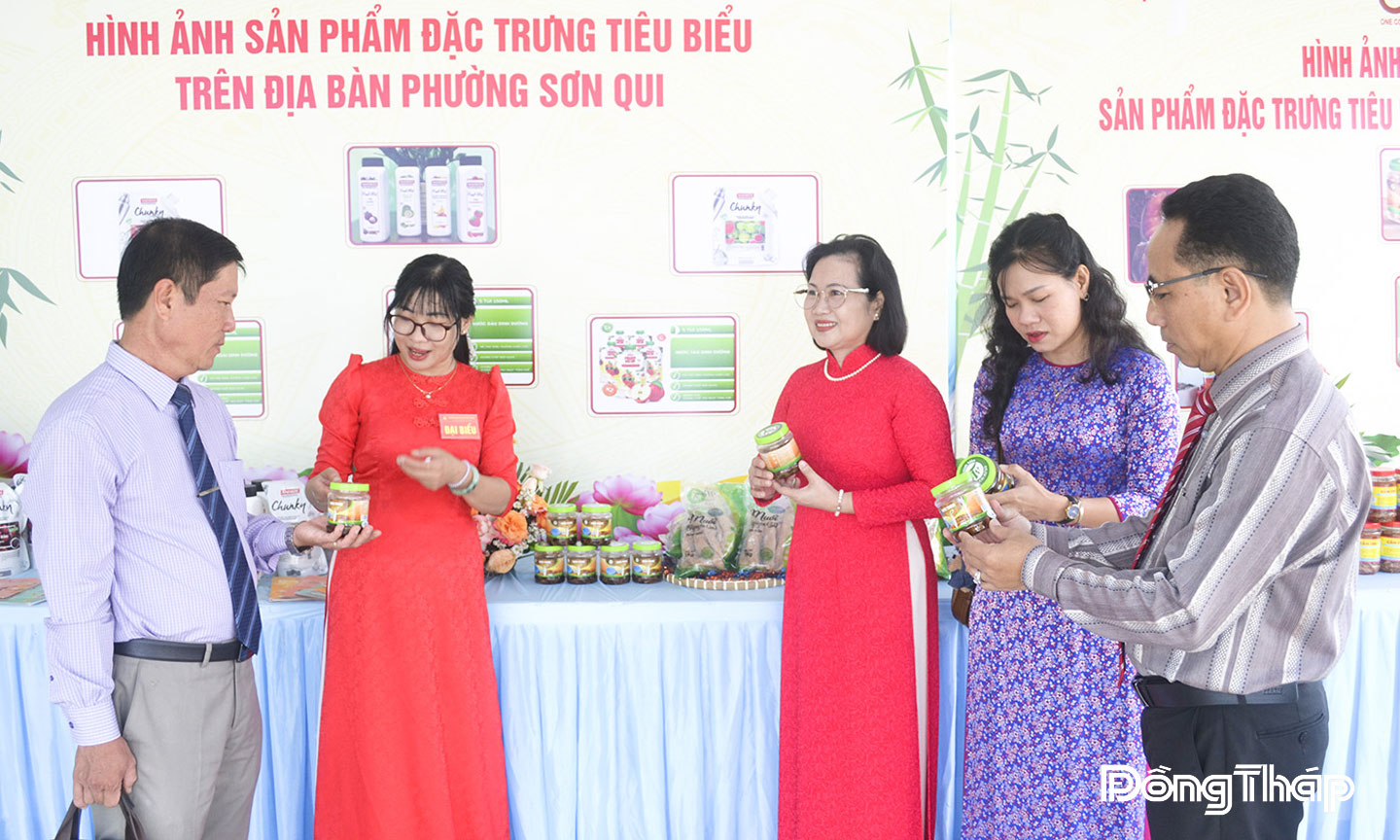 Các sản phẩm từ củ cải của gia đình cô Huỳnh Thị Thanh Vân tạo được uy tín và chất lượng.