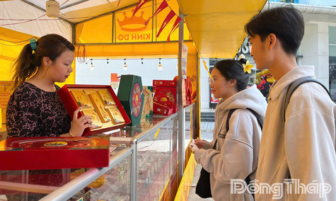 Đồng Tháp: Đa dạng sản phẩm thị trường Tết Trung thu